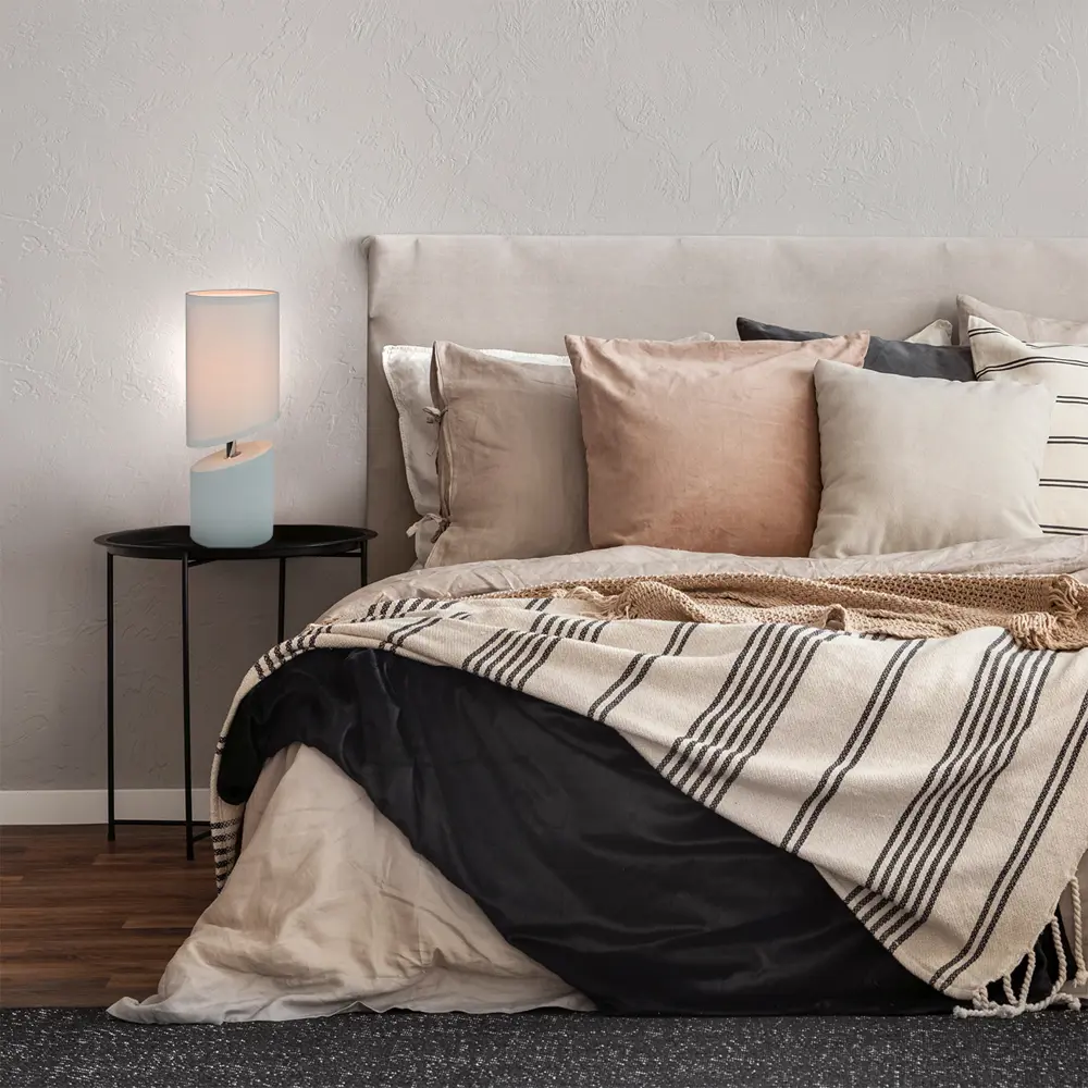 Фото 2 Настольная лампа Escada Waimea 10158/t grey цвет серый/серебристый Фото 2 Настольная лампа Escada Waimea 10158/t grey цвет серый/серебристый