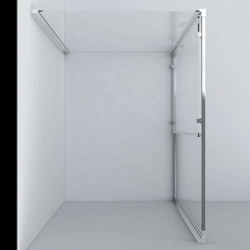 Фото 5 Душевой уголок Vincea Garda VSR-1G9012CHB прямоугольный 120x90см черный профиль эффект стекла рифленый Фото 5 Душевой уголок Vincea Garda VSR-1G9012CHB прямоугольный 120x90см черный профиль эффект стекла рифленый