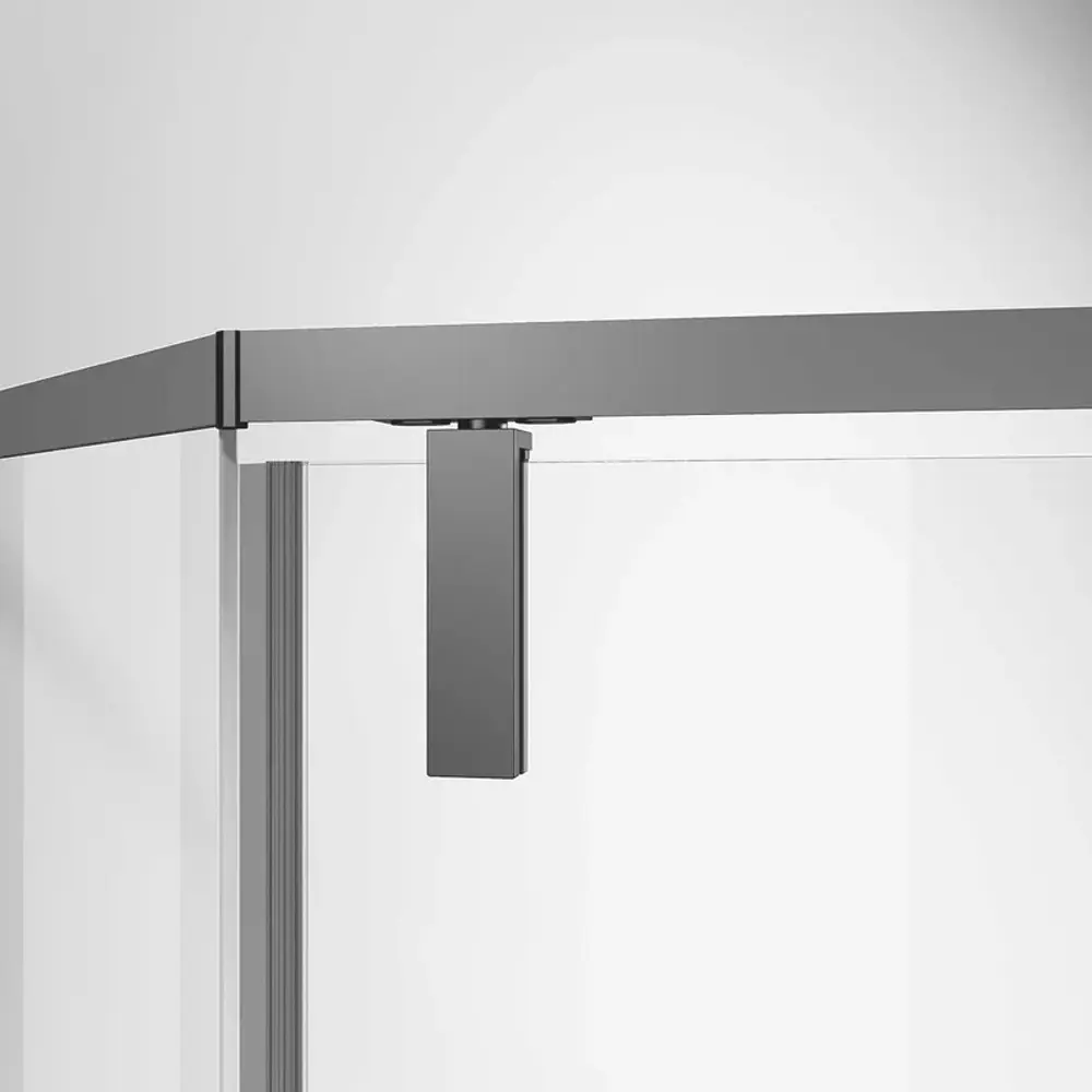 Фото 3 Душевой уголок Vincea Slim-N VSP-4SN100CLGM пятиугольный 100x100см серый профиль эффект стекла прозрачный Фото 3 Душевой уголок Vincea Slim-N VSP-4SN100CLGM пятиугольный 100x100см серый профиль эффект стекла прозрачный