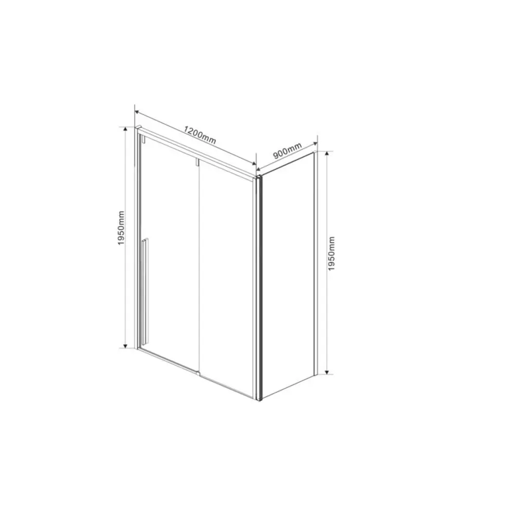 Фото 4 Душевой уголок Vincea Lugano VSR-1L9012CL-1 прямоугольный 120x90см серебристый блеск профиль эффект стекла прозрачный