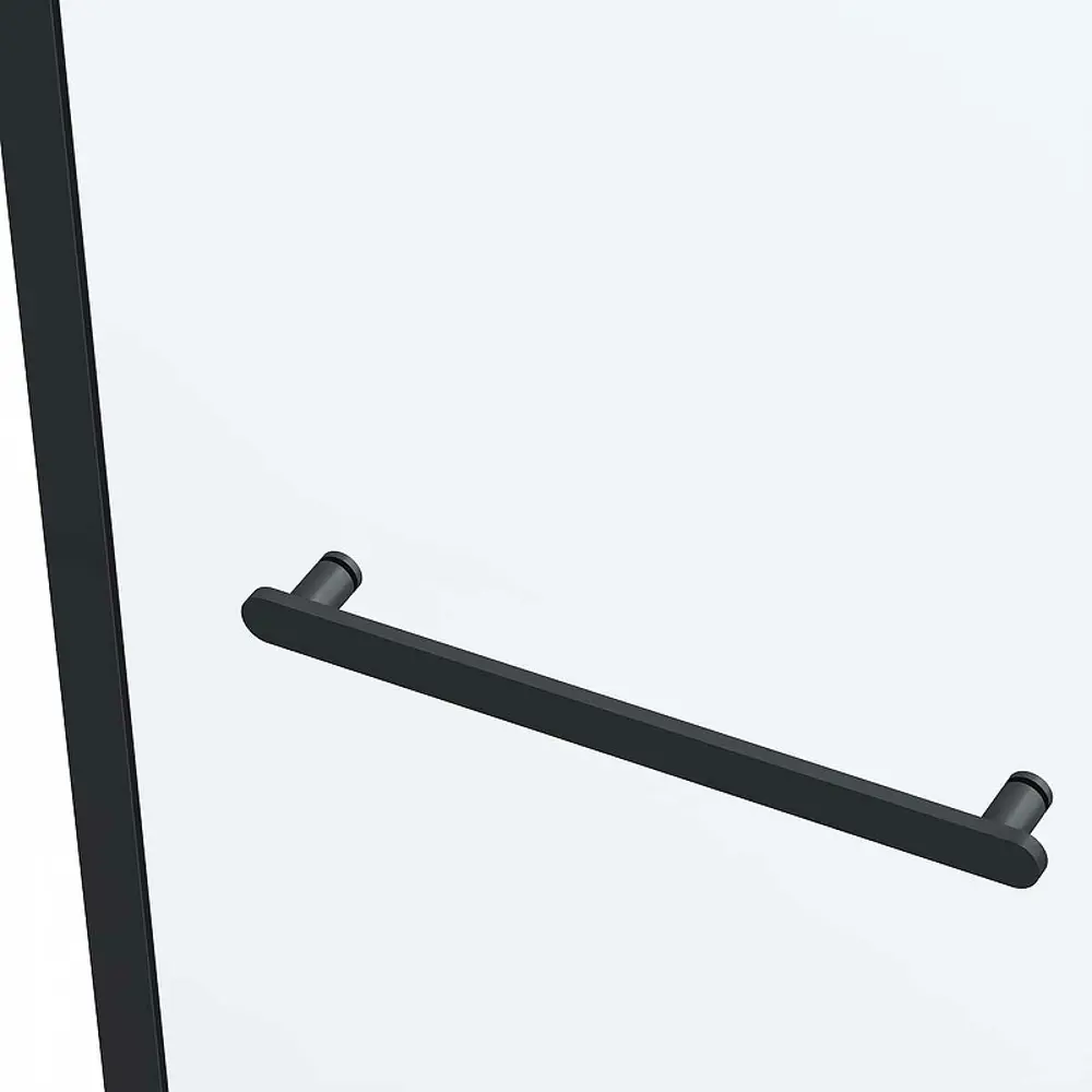 Фото 9 Душевой уголок Vincea Como Soft VSR-1CS9012CLB прямоугольный 120x90см черный профиль эффект стекла прозрачный