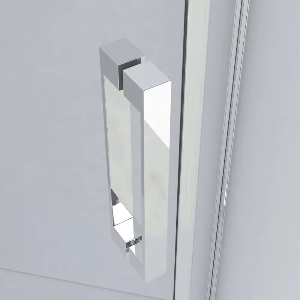 Фото 6 Душевой уголок Vincea Stresa VSP-1S900CL пятиугольный 90x90см серебристый блеск профиль эффект стекла прозрачный