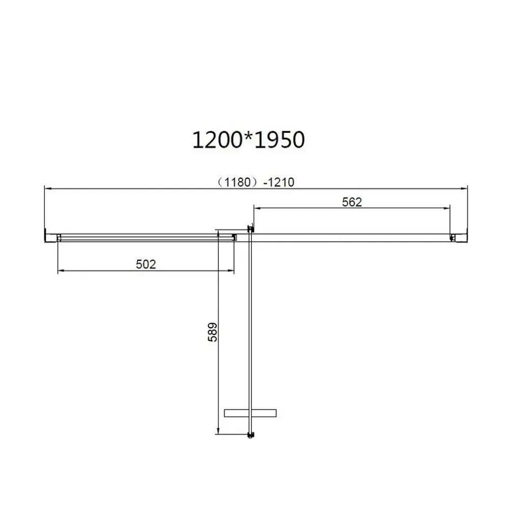 Фото 5 Душевой уголок Vincea Slim VSR-4SLP9012CL прямоугольный 120x90см серебристый блеск профиль эффект стекла прозрачный