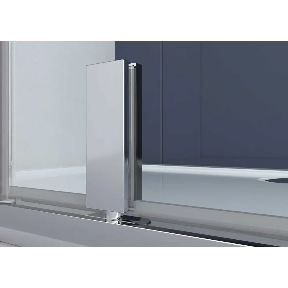 Фото 5 Душевой уголок Vincea Penta VSP-3P100CL пятиугольный 100x100см серебристый блеск профиль эффект стекла прозрачный