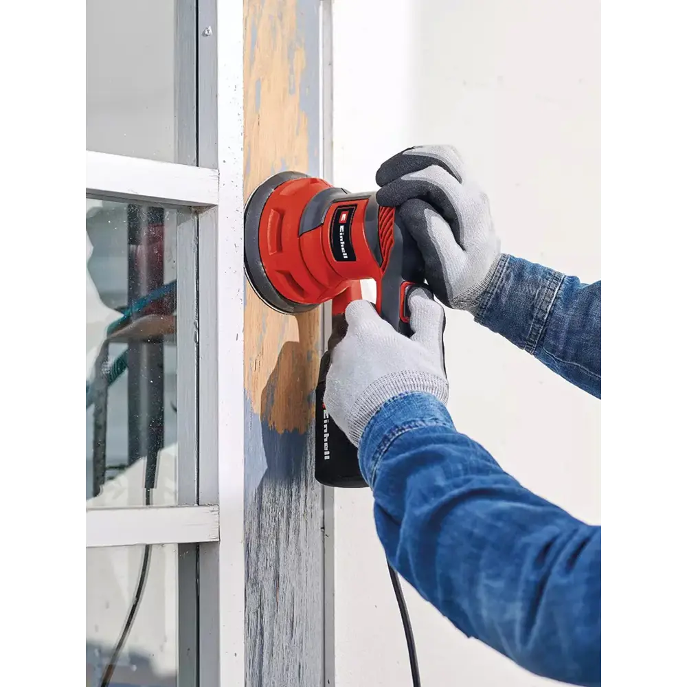 Фото 3 Эксцентриковая шлифмашина сетевая Einhell TC-RS 425 E, 125 мм, 425 Вт Фото 3 Эксцентриковая шлифмашина сетевая Einhell TC-RS 425 E, 125 мм, 425 Вт