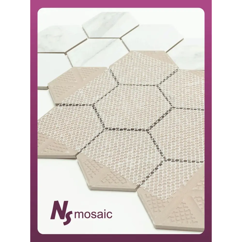 Фото 6 Декоративная мозаика Nsmosaic Ps95110-13 NS08PL0128nsk 29.5x25.6см цвет Серый/серебристый Фото 6 Декоративная мозаика Nsmosaic Ps95110-13 NS08PL0128nsk 29.5x25.6см цвет Серый/серебристый
