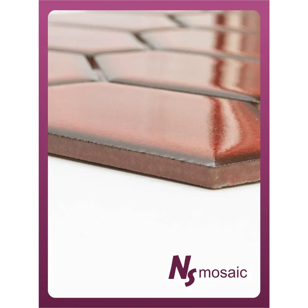 Фото 4 Декоративная мозаика Nsmosaic R-310 NS11PL0025nsk 29.4x26.8см цвет Красный Фото 4 Декоративная мозаика Nsmosaic R-310 NS11PL0025nsk 29.4x26.8см цвет Красный