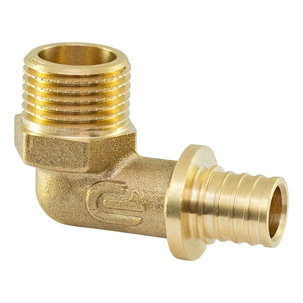 Фото 4 Угол комбинированный 90° Ondo 1/2"x16 мм НР латунь 5 шт OXLM1612K05