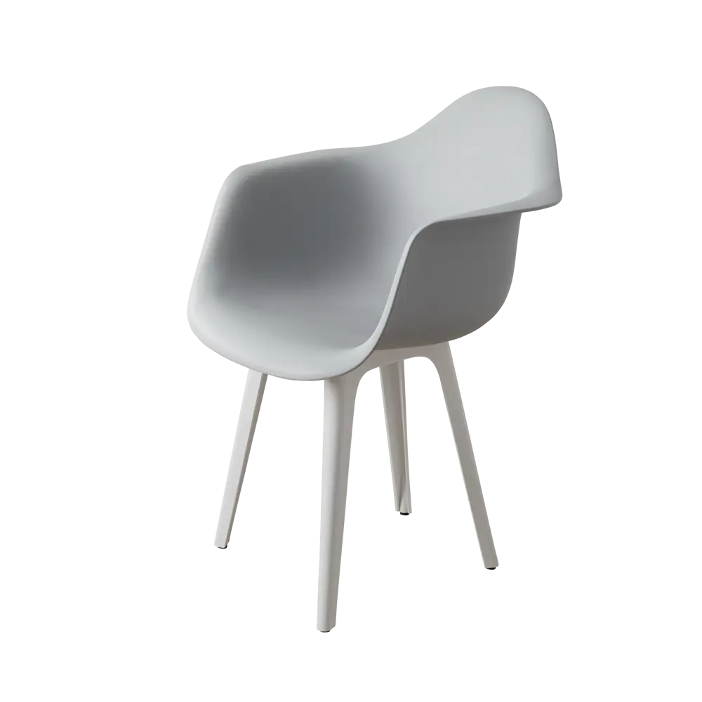 Фото 3 Стул/кресло Derstuhl 330 plast white DSL045.102.4 43x82x58 см полипропилен цвет светло-серый Фото 3 Стул/кресло Derstuhl 330 plast white DSL045.102.4 43x82x58 см полипропилен цвет светло-серый