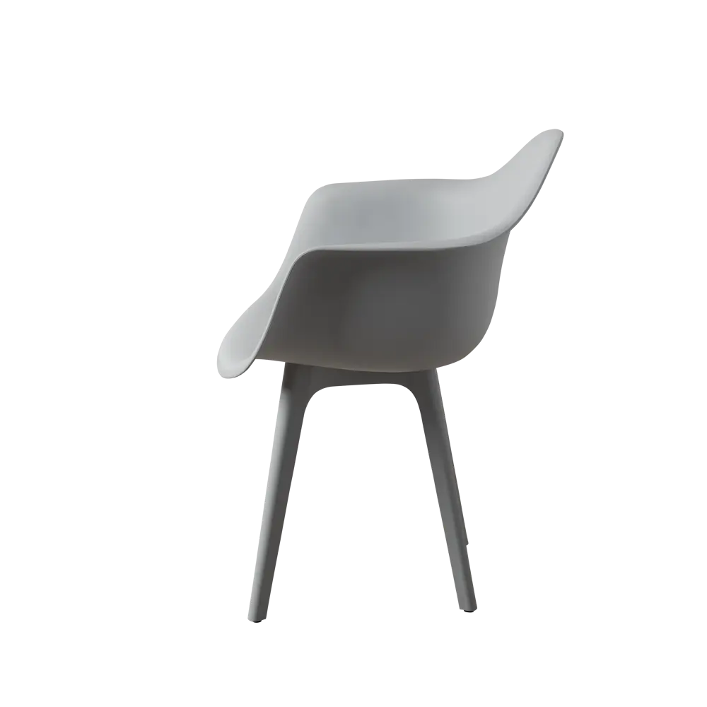 Фото 7 Стул/кресло Derstuhl 330 plast grey DSL045.202.2 43x82x58 см полипропилен цвет светло-серый Фото 7 Стул/кресло Derstuhl 330 plast grey DSL045.202.2 43x82x58 см полипропилен цвет светло-серый