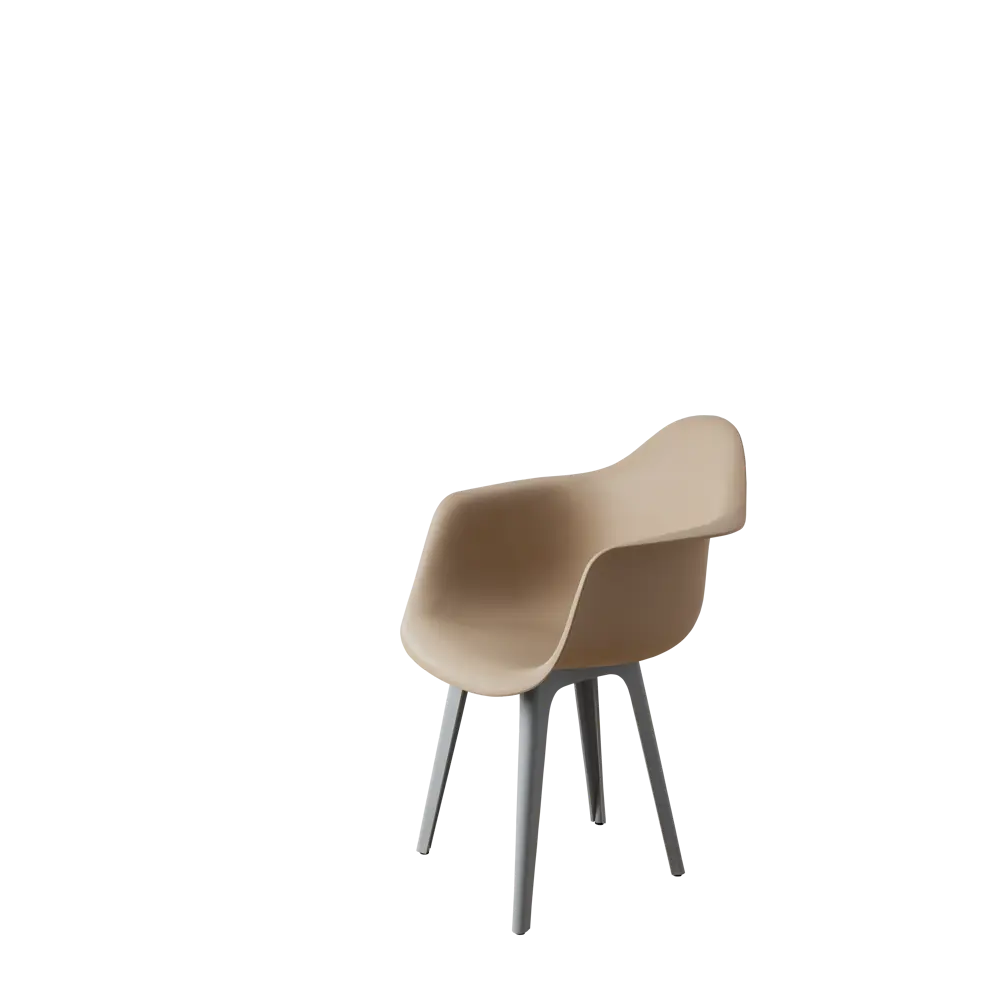 Фото 3 Стул/кресло Derstuhl 330 plast grey DSL045.213.2 43x82x58 см полипропилен цвет темно-бежевый Фото 3 Стул/кресло Derstuhl 330 plast grey DSL045.213.2 43x82x58 см полипропилен цвет темно-бежевый