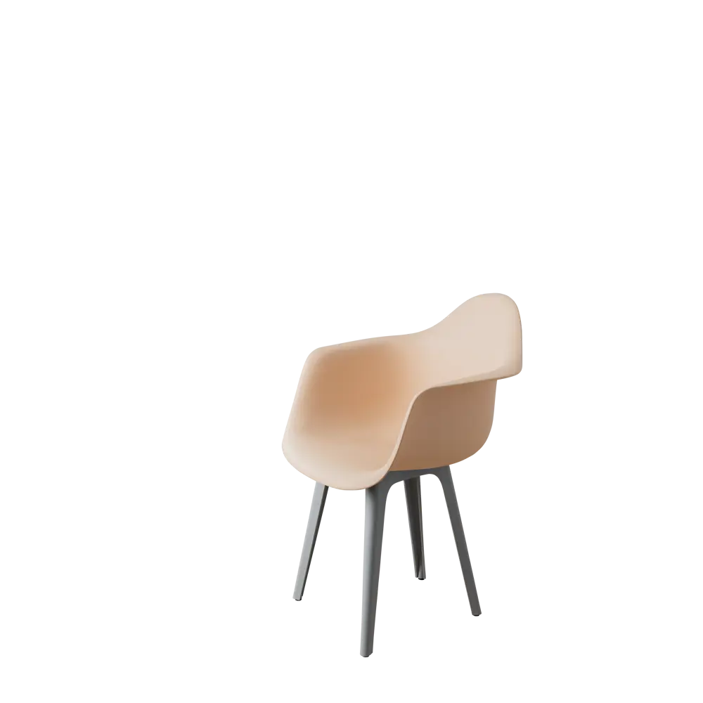 Фото 3 Стул/кресло Derstuhl 330 plast grey DSL045.214.4 43x82x58 см полипропилен цвет бежевый Фото 3 Стул/кресло Derstuhl 330 plast grey DSL045.214.4 43x82x58 см полипропилен цвет бежевый