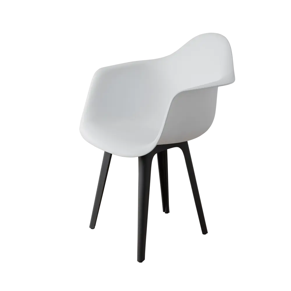 Фото 3 Стул/кресло Derstuhl 330 plast dark grey DSL045.301.4 43x82x58 см полипропилен цвет белый