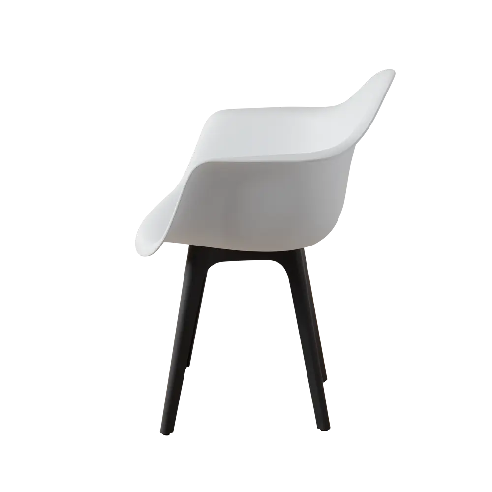 Фото 5 Стул/кресло Derstuhl 330 plast dark grey DSL045.301.4 43x82x58 см полипропилен цвет белый