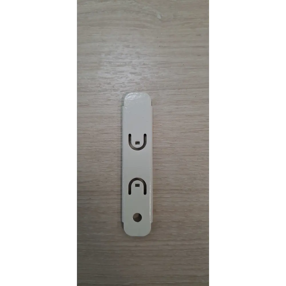 Фото Соединитель для карниза однорядный Base металл цвет белый Фото Соединитель для карниза однорядный Base металл цвет белый