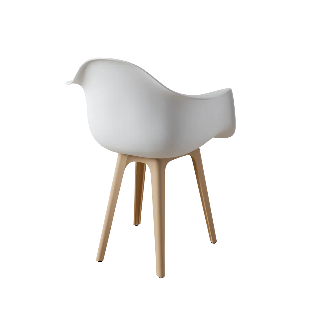 Фото 6 Стул/кресло Derstuhl 330 plast beige DSL045.401.4 43x82x58 см полипропилен цвет белый Фото 6 Стул/кресло Derstuhl 330 plast beige DSL045.401.4 43x82x58 см полипропилен цвет белый