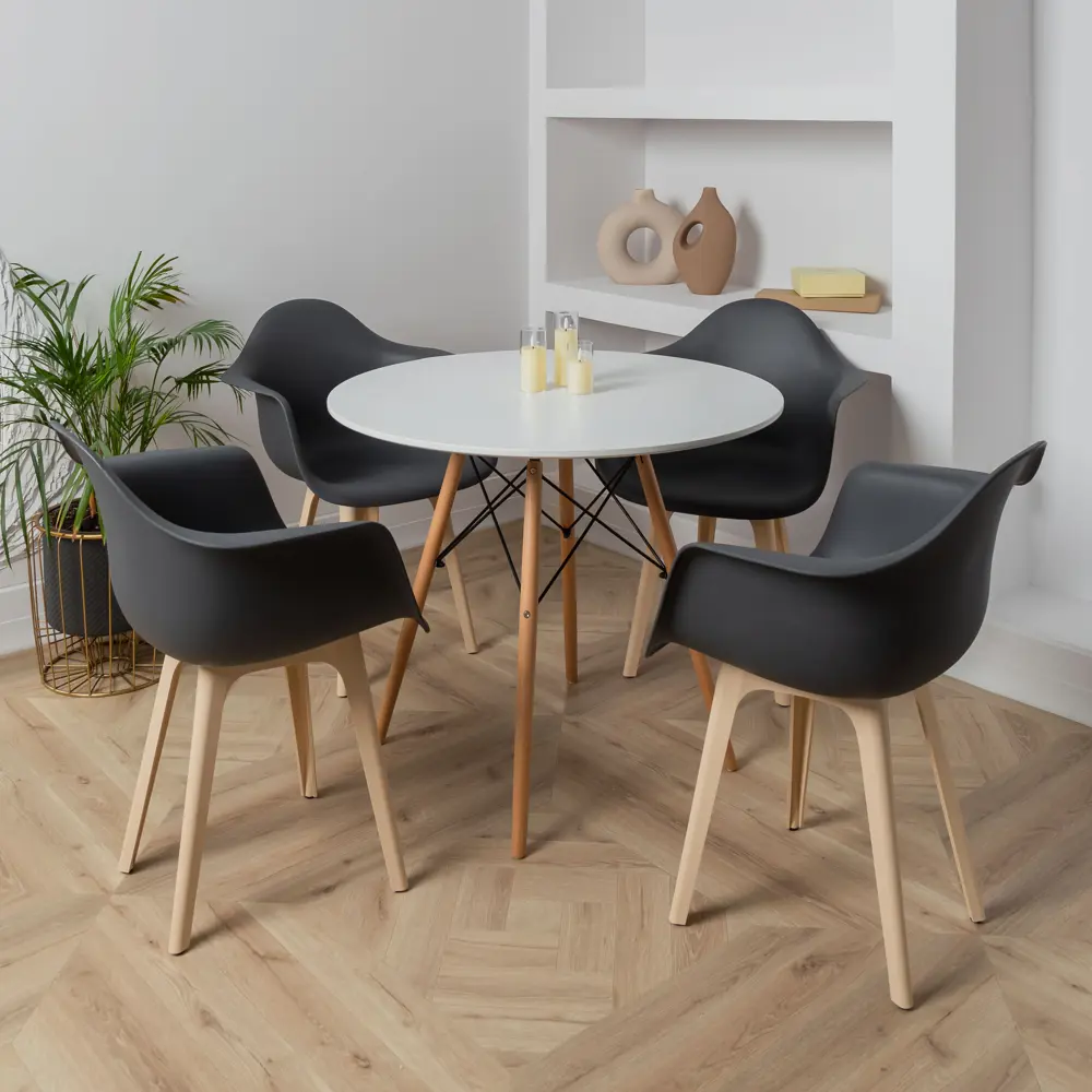 Фото 2 Стул/кресло Derstuhl 330 plast beige DSL045.403.2 43x82x58 см полипропилен цвет темно-серый Фото 2 Стул/кресло Derstuhl 330 plast beige DSL045.403.2 43x82x58 см полипропилен цвет темно-серый