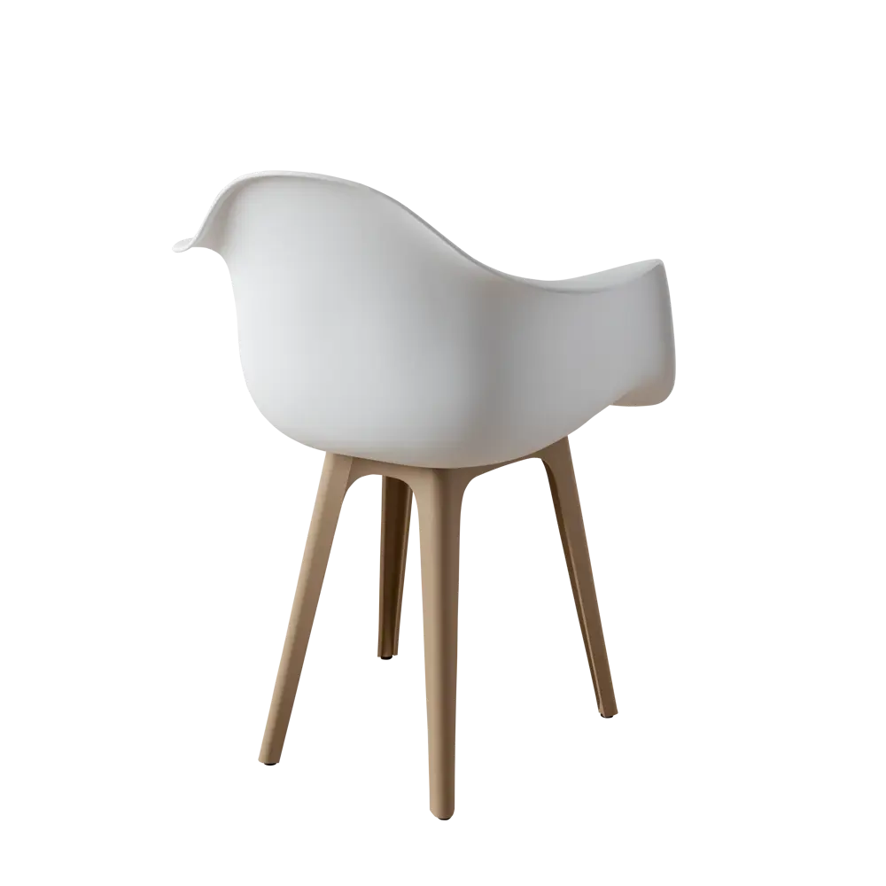 Фото 6 Стул/кресло Derstuhl 330 plast dark beige DSL045.501.4 43x82x58 см полипропилен цвет белый Фото 6 Стул/кресло Derstuhl 330 plast dark beige DSL045.501.4 43x82x58 см полипропилен цвет белый