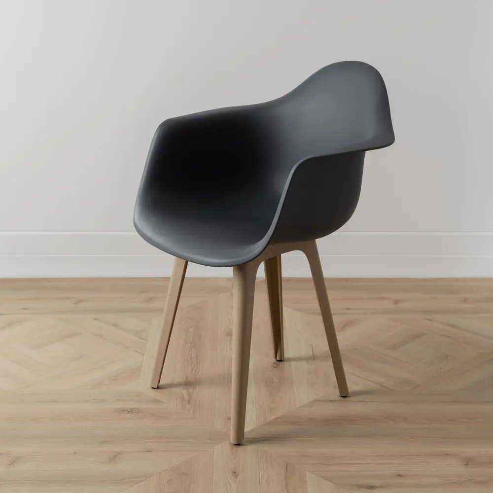 Фото 7 Стул/кресло Derstuhl 330 plast dark beige DSL045.503.4 43x82x58 см полипропилен цвет темно-серый Фото 7 Стул/кресло Derstuhl 330 plast dark beige DSL045.503.4 43x82x58 см полипропилен цвет темно-серый
