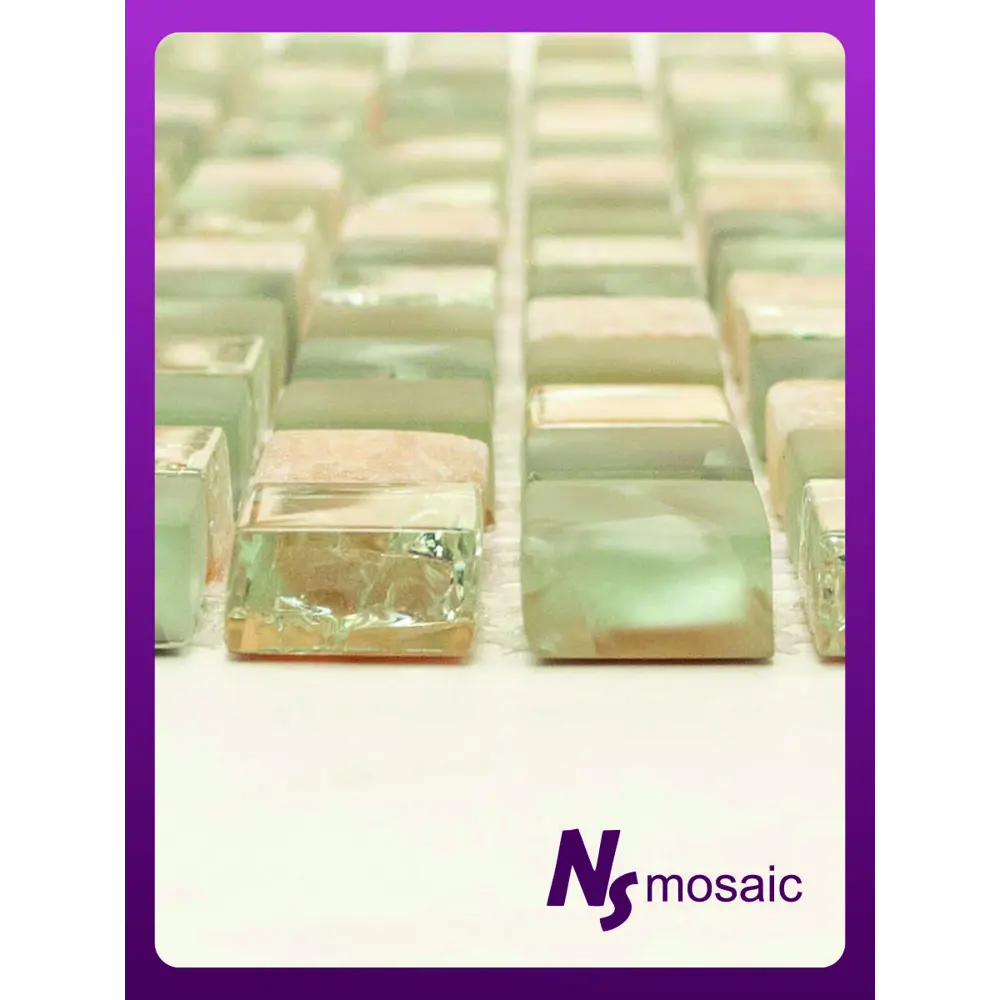 Фото 5 Декоративная мозаика Nsmosaic No-194 NS03GL0015nsk 30.5x30.5см цвет бежевый Фото 5 Декоративная мозаика Nsmosaic No-194 NS03GL0015nsk 30.5x30.5см цвет бежевый