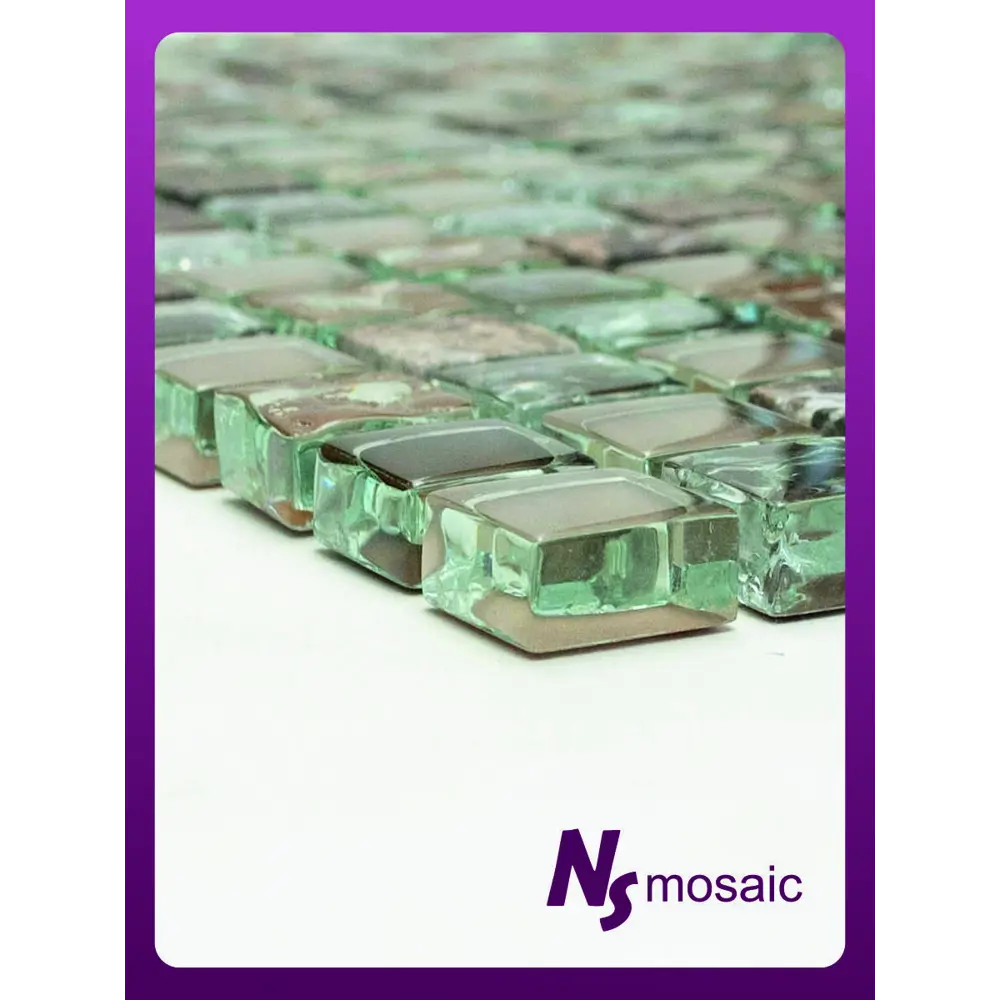 Фото 4 Декоративная мозаика Nsmosaic No-233 NS03GL0019nsk 30.5x30.5см цвет Бежевый Фото 4 Декоративная мозаика Nsmosaic No-233 NS03GL0019nsk 30.5x30.5см цвет Бежевый