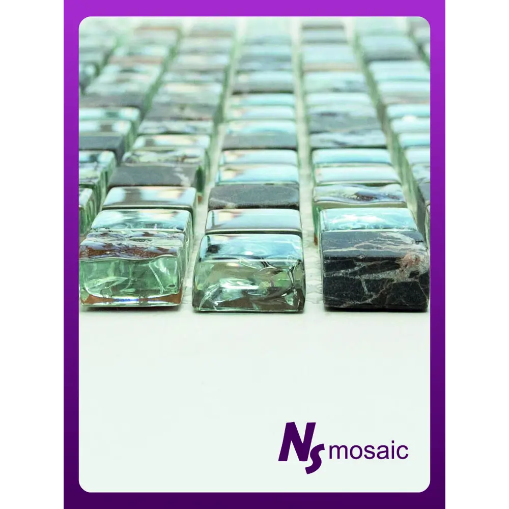 Фото 5 Декоративная мозаика Nsmosaic No-233 NS03GL0019nsk 30.5x30.5см цвет Бежевый Фото 5 Декоративная мозаика Nsmosaic No-233 NS03GL0019nsk 30.5x30.5см цвет Бежевый