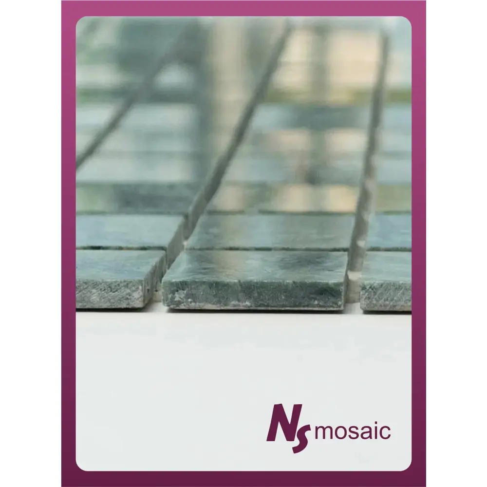 Фото 5 Декоративная мозаика Nsmosaic Kp 766 NS05ST0065nsk 29.8x29.8см цвет Зеленый Фото 5 Декоративная мозаика Nsmosaic Kp 766 NS05ST0065nsk 29.8x29.8см цвет Зеленый