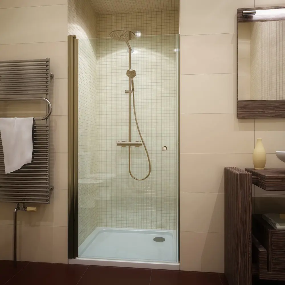 Фото 5 Дверь в душевую нишу GuteWetter GWMPKB020D601T 85x200 см цвет фурнитуры бронзовый стекло безцветное закаленное 6 мм Фото 5 Дверь в душевую нишу GuteWetter GWMPKB020D601T 85x200 см цвет фурнитуры бронзовый стекло безцветное закаленное 6 мм