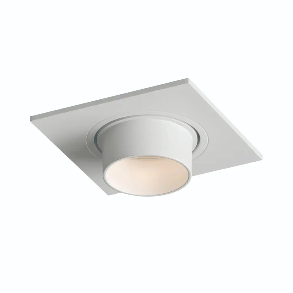 Фото 4 Светильник точечный встраиваемый светодиодный Denkirs Dk3121-wh 5 м² под отверстие 75 см цвет белый