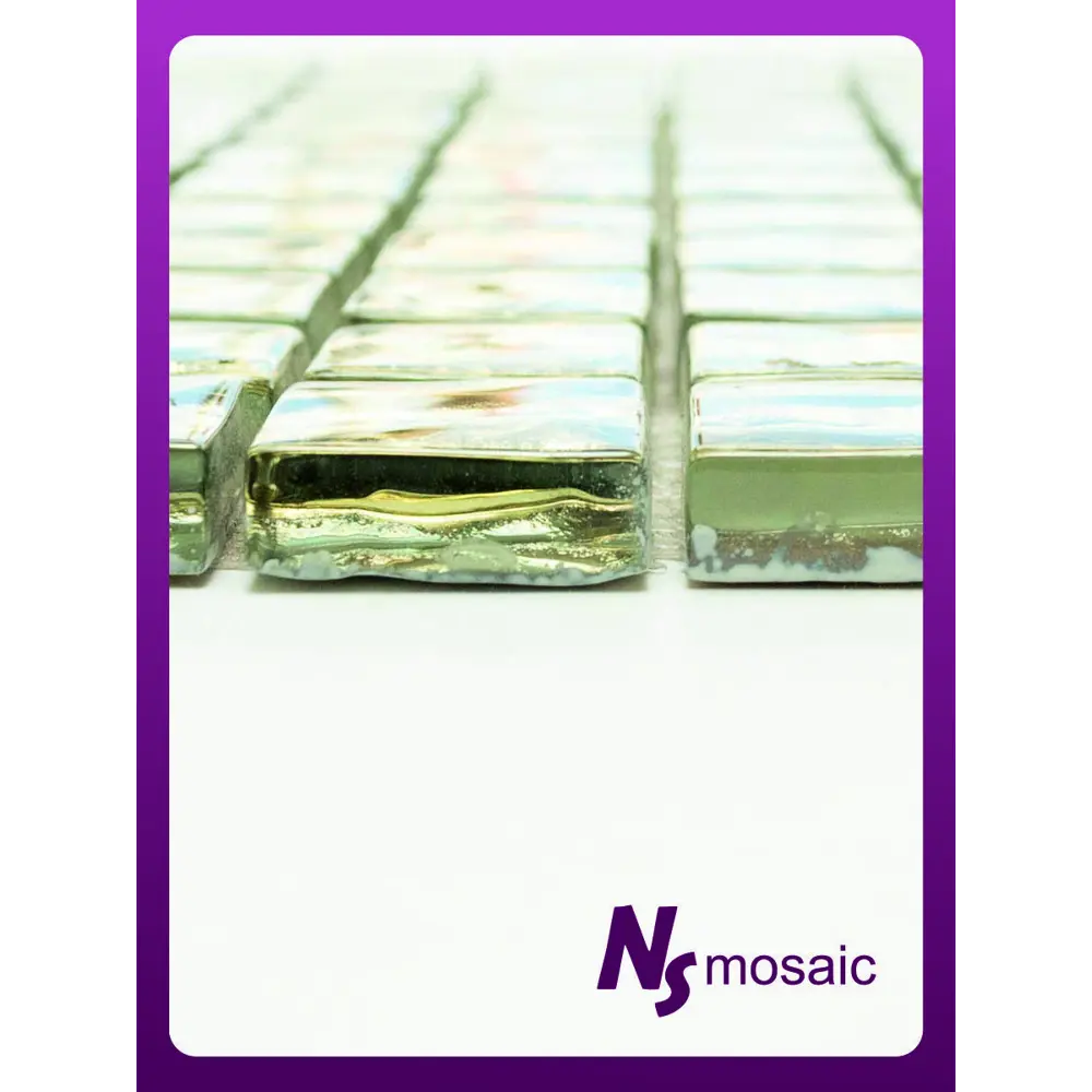 Фото 5 Декоративная мозаика Nsmosaic S-815 NS03GL0039nsk 29.8x29.8см цвет Жёлтый/золотой Фото 5 Декоративная мозаика Nsmosaic S-815 NS03GL0039nsk 29.8x29.8см цвет Жёлтый/золотой