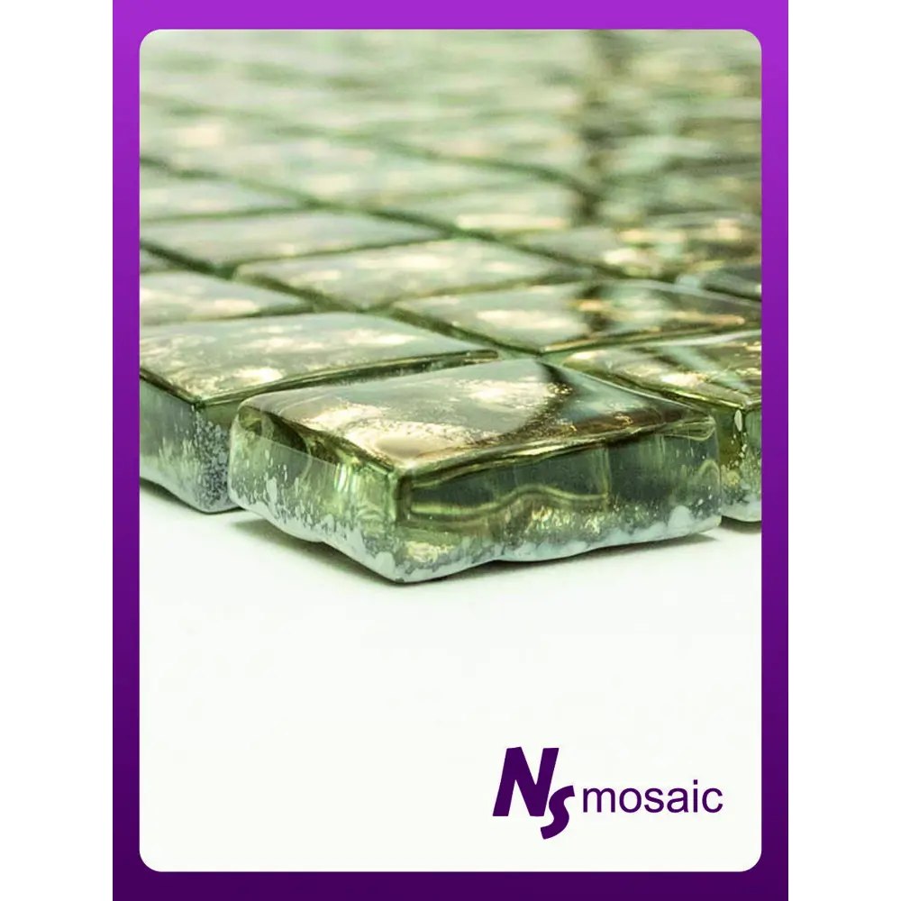 Фото 4 Декоративная мозаика Nsmosaic S-815 NS03GL0039nsk 29.8x29.8см цвет Жёлтый/золотой Фото 4 Декоративная мозаика Nsmosaic S-815 NS03GL0039nsk 29.8x29.8см цвет Жёлтый/золотой