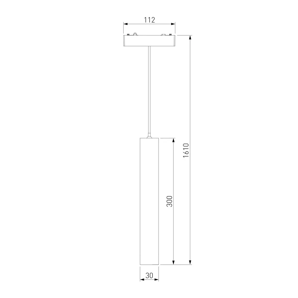 Фото 7 Трековый светильник подвесной светодиодный Elektrostandard A063714 6 Вт магнитный 2 м² цвет черный Фото 7 Трековый светильник подвесной светодиодный Elektrostandard A063714 6 Вт магнитный 2 м² цвет черный