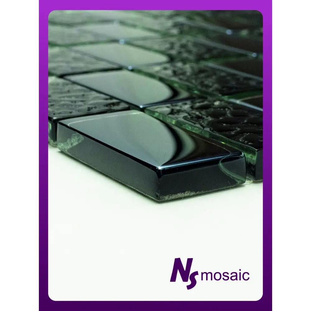 Фото 4 Декоративная мозаика Nsmosaic Sg-8030 NS03GL0053nsk 29.8x29.8см цвет Серый/серебристый Фото 4 Декоративная мозаика Nsmosaic Sg-8030 NS03GL0053nsk 29.8x29.8см цвет Серый/серебристый