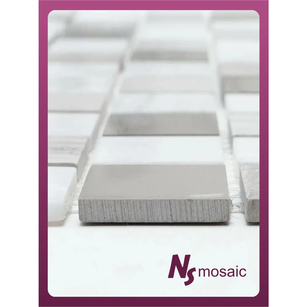 Фото 5 Декоративная мозаика Nsmosaic Kp-745 NS05ST0044nsk 29.8x29.8см цвет Серый/серебристый Фото 5 Декоративная мозаика Nsmosaic Kp-745 NS05ST0044nsk 29.8x29.8см цвет Серый/серебристый