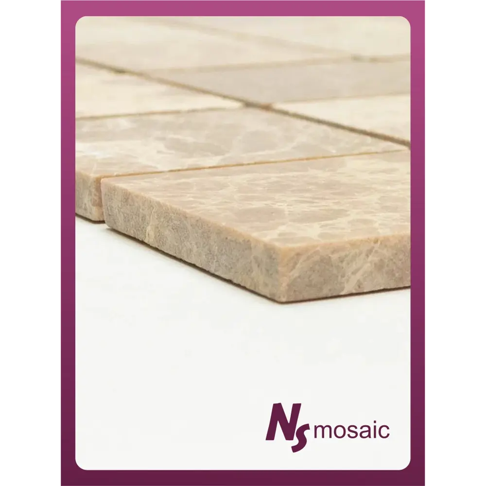 Фото 4 Декоративная мозаика Nsmosaic Kp-756 NS05ST0055nsk 29.8x29.8см цвет Коричневый Фото 4 Декоративная мозаика Nsmosaic Kp-756 NS05ST0055nsk 29.8x29.8см цвет Коричневый