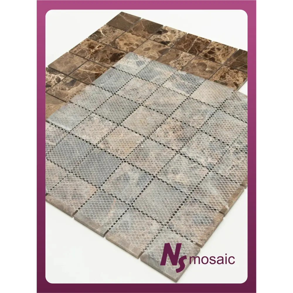 Фото 6 Декоративная мозаика Nsmosaic Kp-757 NS05ST0056nsk 29.8x29.8см цвет Коричневый Фото 6 Декоративная мозаика Nsmosaic Kp-757 NS05ST0056nsk 29.8x29.8см цвет Коричневый