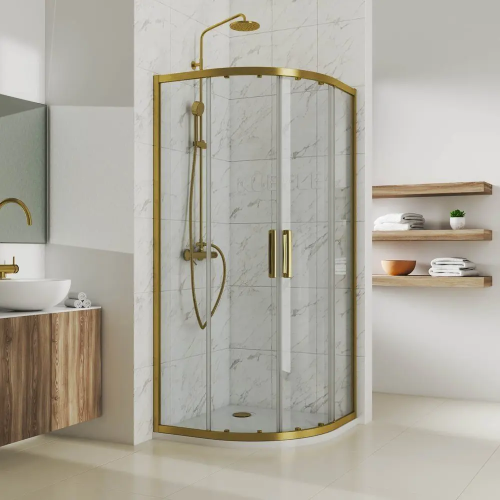 Фото 5 Душевой уголок Gutewetter GWMPKB018R 100x100x200 см цвет фурнитуры бронзовый, стекло безцветное заколенное 6 мм Фото 5 Душевой уголок Gutewetter GWMPKB018R 100x100x200 см цвет фурнитуры бронзовый, стекло безцветное заколенное 6 мм