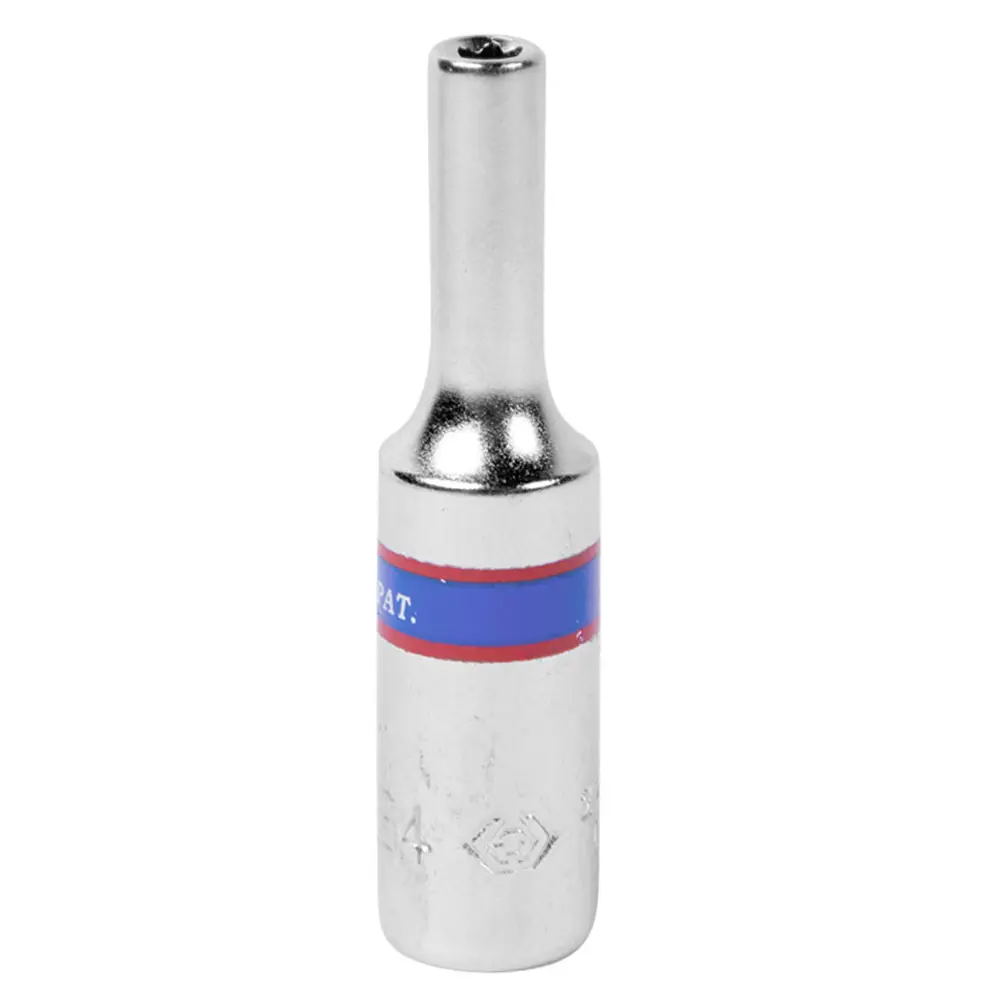 Фото Торцевая головка Torx (e-профиль) King Tony 227504M 1/4 дюйма 4 мм Фото Торцевая головка Torx (e-профиль) King Tony 227504M 1/4 дюйма 4 мм