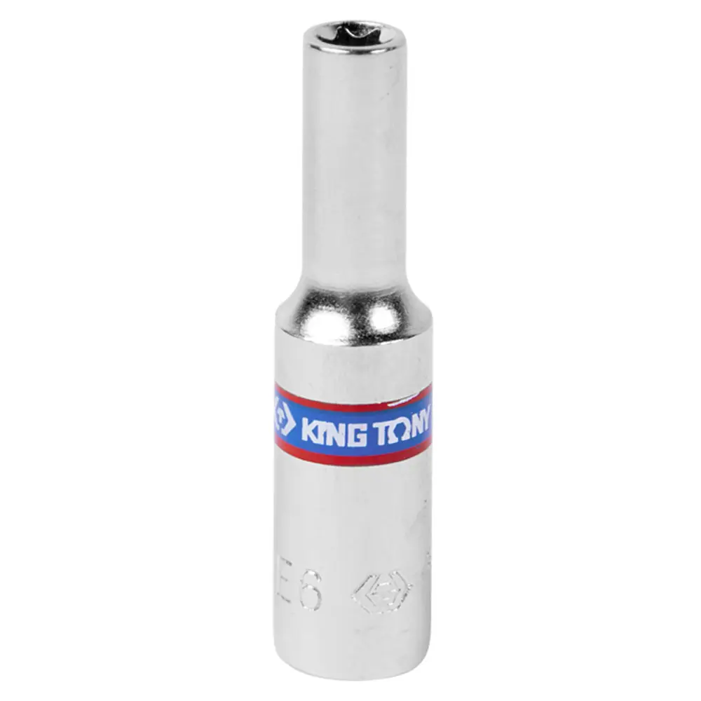 Фото Торцевая головка Torx (e-профиль) King Tony 227506M 1/4 дюйма 6 мм Фото Торцевая головка Torx (e-профиль) King Tony 227506M 1/4 дюйма 6 мм