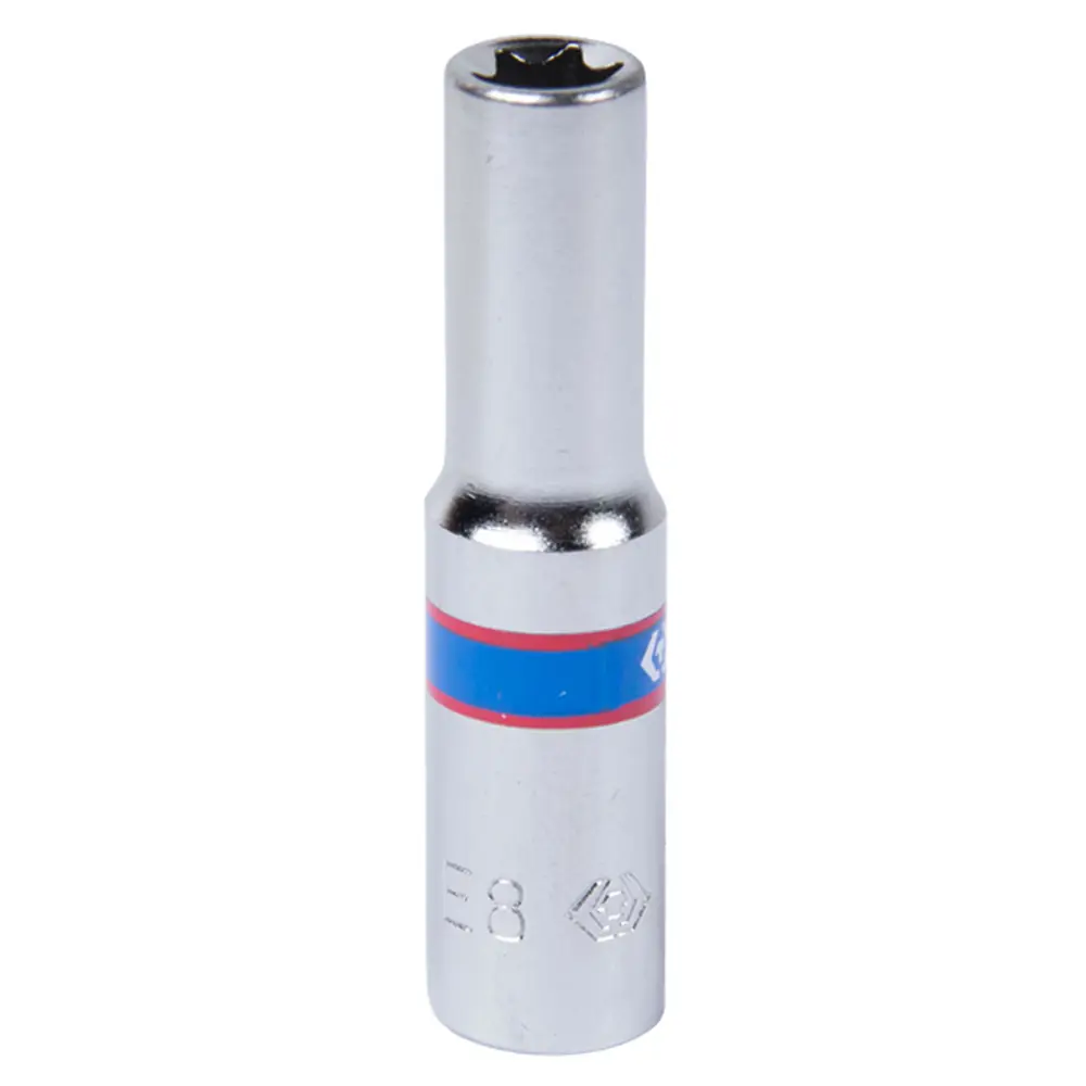 Фото Торцевая головка Torx (e-профиль) King Tony 227508M 1/4 дюйма 8 мм Фото Торцевая головка Torx (e-профиль) King Tony 227508M 1/4 дюйма 8 мм
