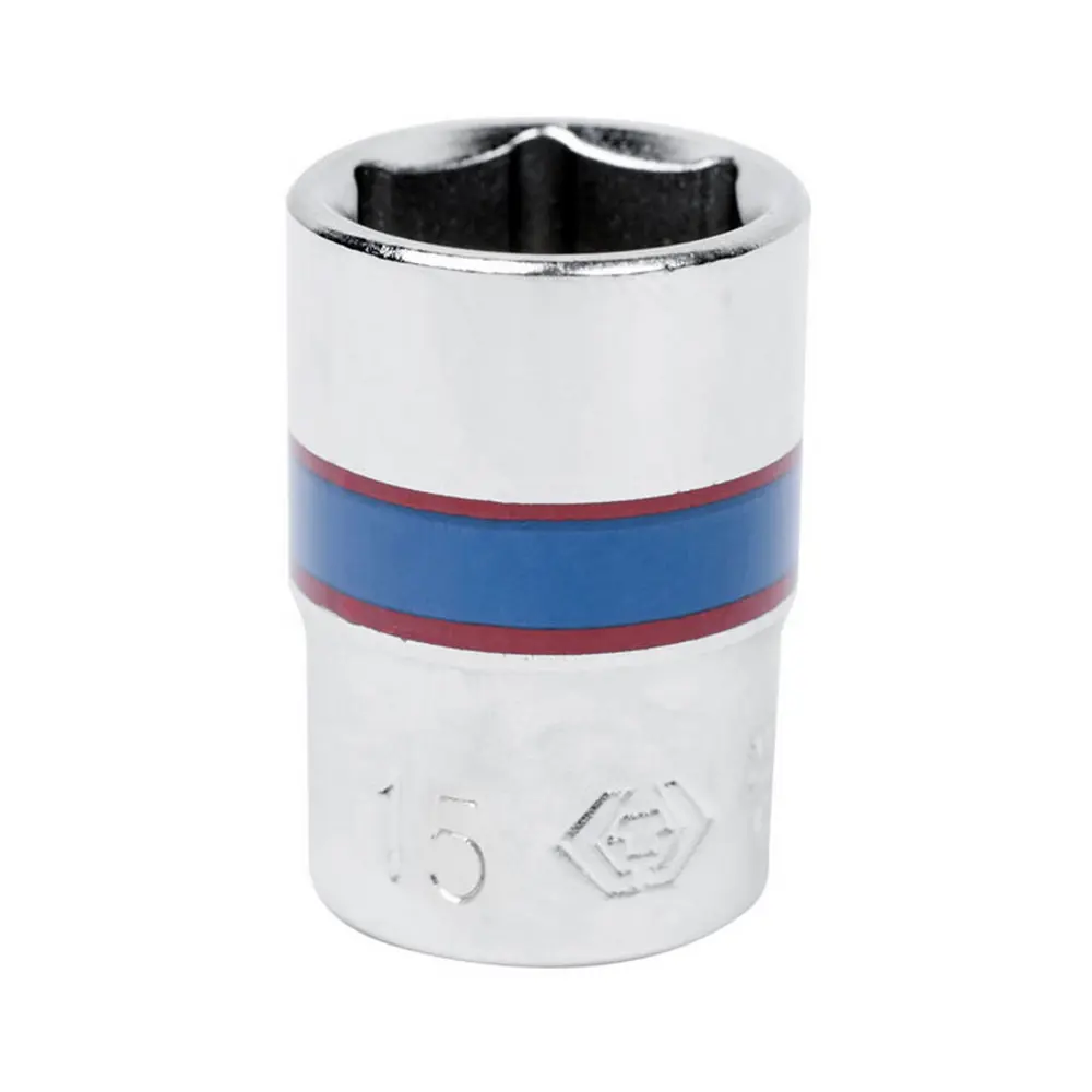 Фото Торцевая головка шестигранная King Tony 233515M 1/4 дюйма 15 мм Фото Торцевая головка шестигранная King Tony 233515M 1/4 дюйма 15 мм