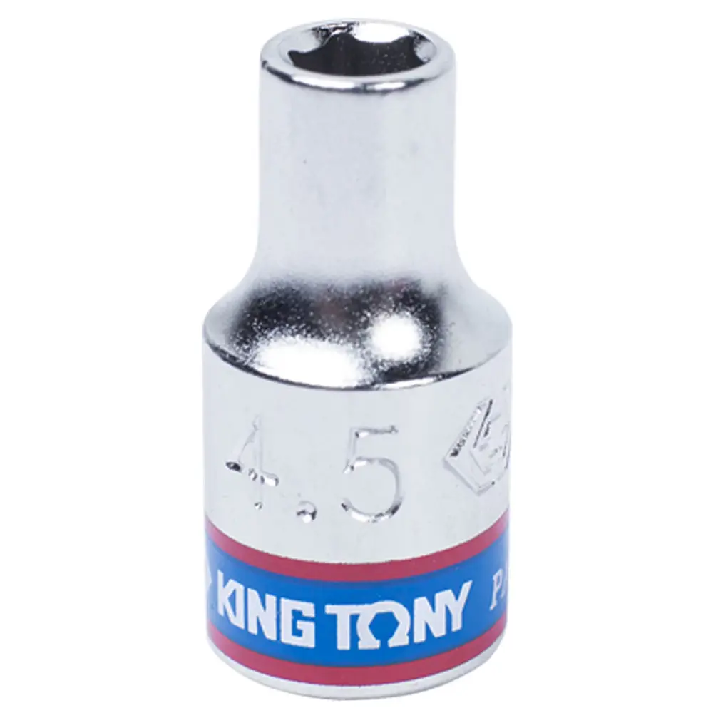 Фото Торцевая головка шестигранная King Tony 233545M 1/4 дюйма 4.5 мм Фото Торцевая головка шестигранная King Tony 233545M 1/4 дюйма 4.5 мм