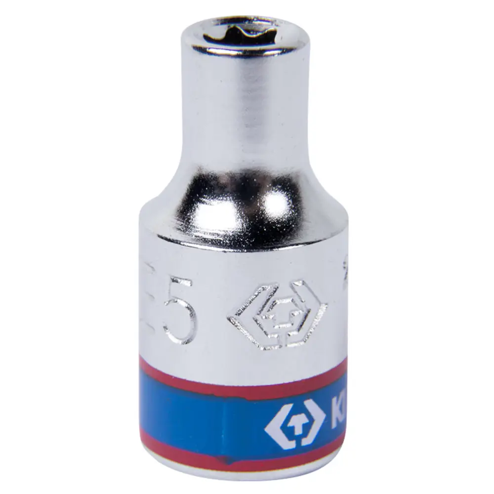 Фото Торцевая головка Torx (e-профиль) King Tony 237505M 1/4 дюйма 5 мм Фото Торцевая головка Torx (e-профиль) King Tony 237505M 1/4 дюйма 5 мм
