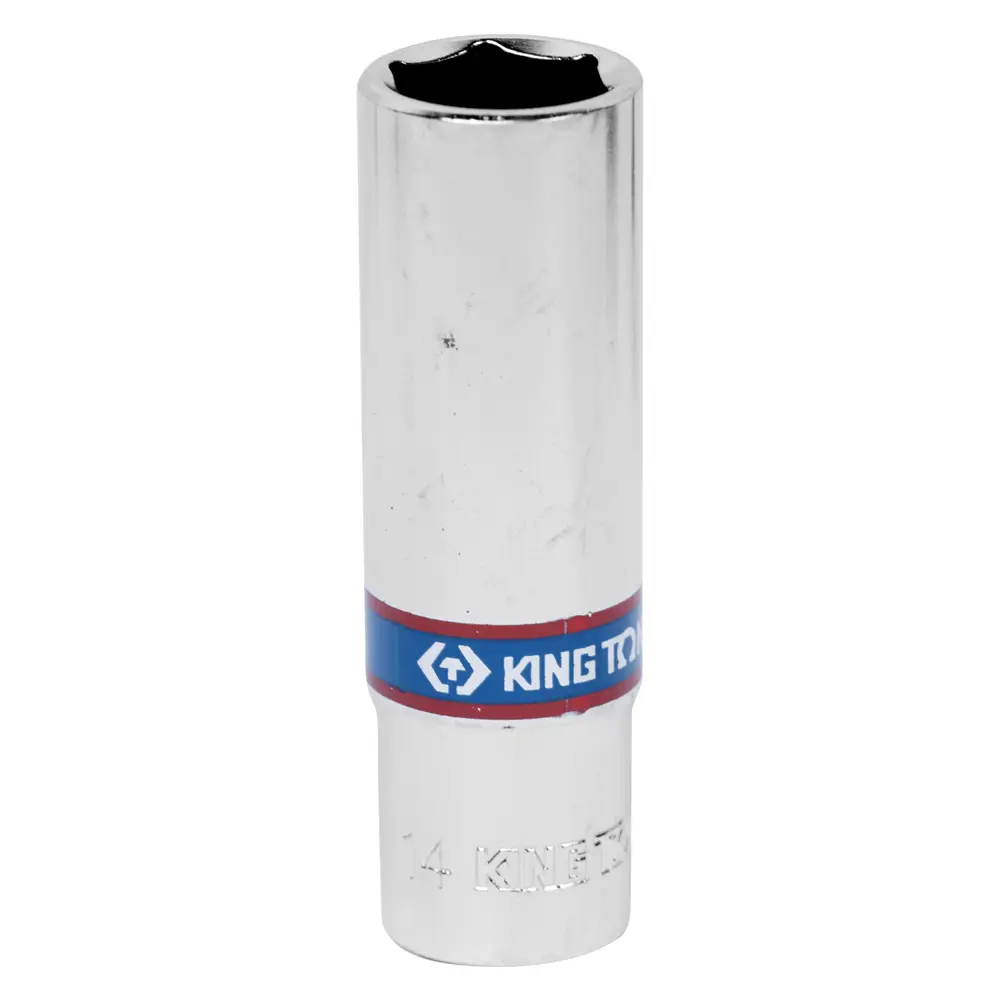 Фото Торцевая головка удлиненная шестигранная King Tony 323514M 3/8 дюйма 14 мм Фото Торцевая головка удлиненная шестигранная King Tony 323514M 3/8 дюйма 14 мм