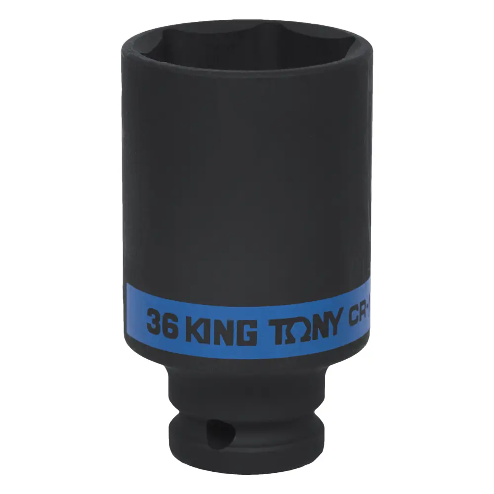 Фото 3 Торцевая головка ударная удлиненная шестигранная King Tony 443536M 1/2 дюйма 36 мм Фото 3 Торцевая головка ударная удлиненная шестигранная King Tony 443536M 1/2 дюйма 36 мм