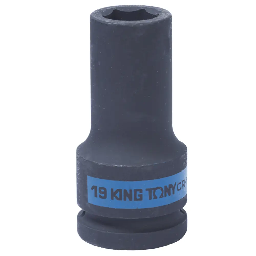 Фото Торцевая головка ударная удлиненная шестигранная King Tony 643519M 3/4 дюйма 19 мм Фото Торцевая головка ударная удлиненная шестигранная King Tony 643519M 3/4 дюйма 19 мм