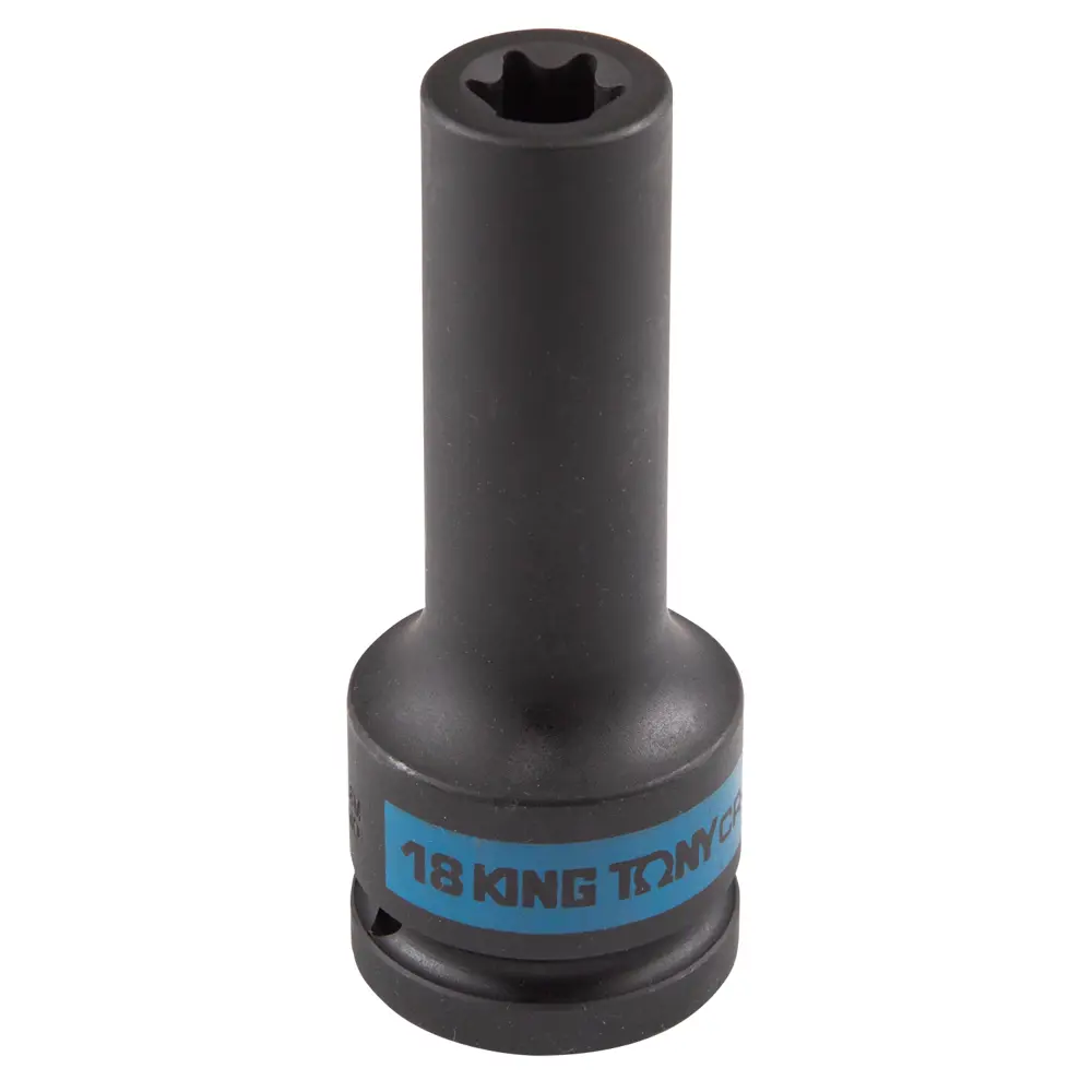 Фото Торцевая головка ударная удлиненная Torx (e-профиль) King Tony 647518M 3/4 дюйма 18 мм Фото Торцевая головка ударная удлиненная Torx (e-профиль) King Tony 647518M 3/4 дюйма 18 мм