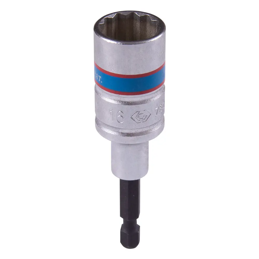 Фото Торцевая головка двенадцатигранная King Tony 76B816M 1/4 дюйма 16 мм Фото Торцевая головка двенадцатигранная King Tony 76B816M 1/4 дюйма 16 мм