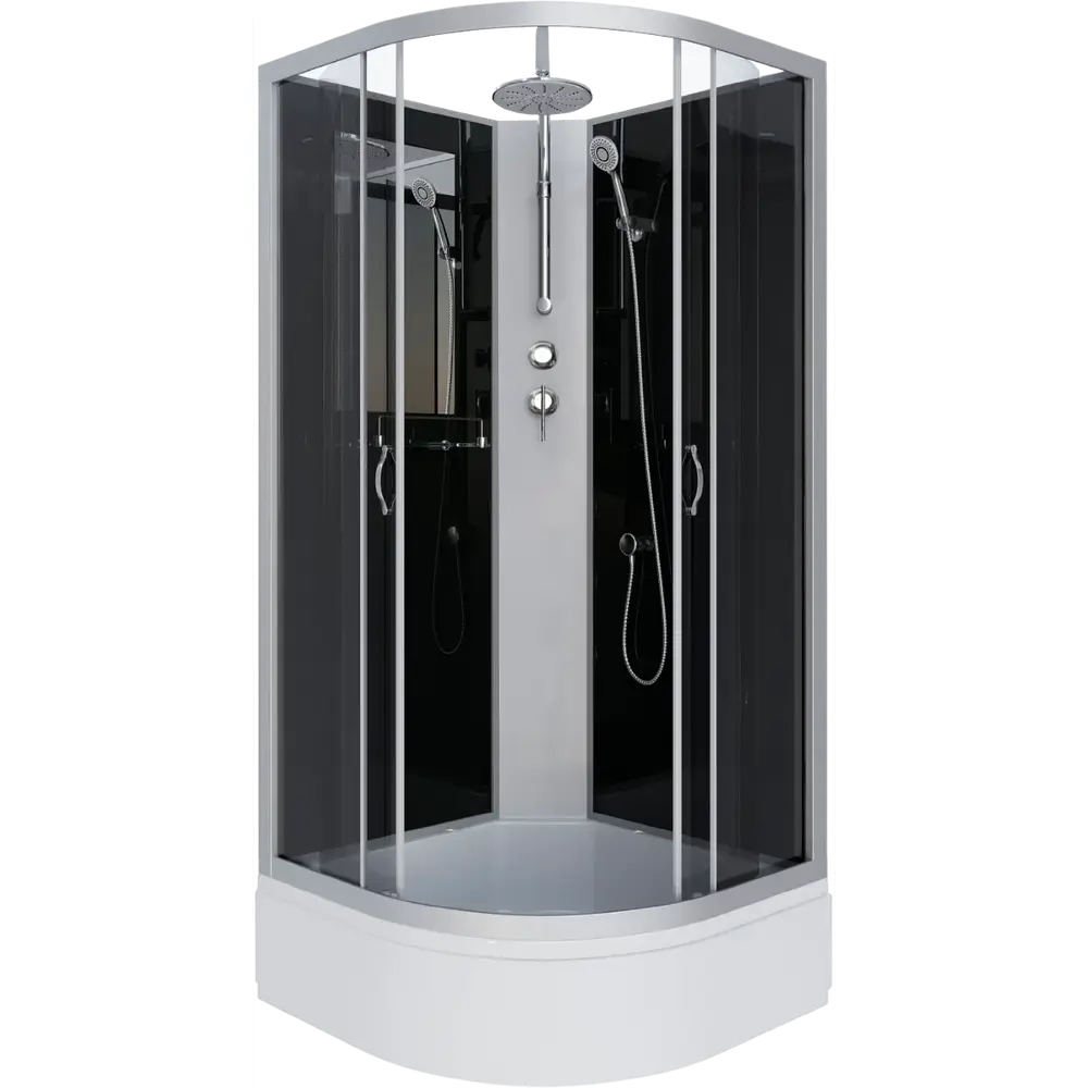 Фото Душевая кабина Niagara 35011434bkt средний поддон 90x90 см 1/4 круга Фото Душевая кабина Niagara 35011434bkt средний поддон 90x90 см 1/4 круга