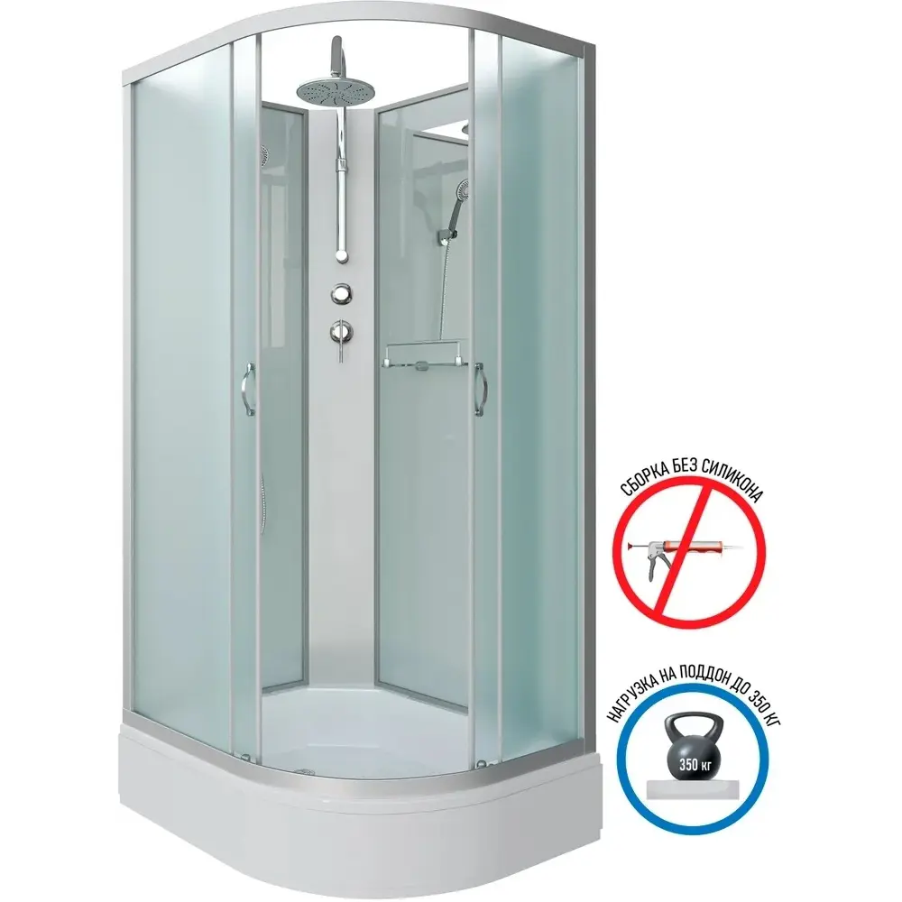 Фото 11 Душевая кабина Niagara 339744lbkt средний поддон 90x70 см ассиметричный Фото 11 Душевая кабина Niagara 339744lbkt средний поддон 90x70 см ассиметричный